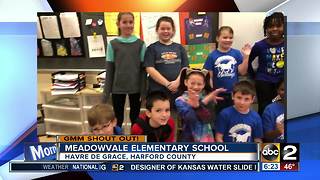 Good morning from Meadowvale Elementary School!