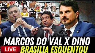 AO VIVO SENADOR MARCOS DO VAL NA CARA DO DINO CLIMA ESQUENTA EM BRASÍLIA!