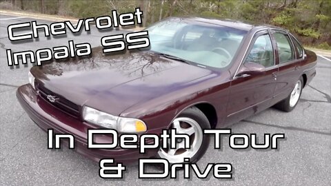 1995 Chevrolet Impala SS: Start Up, Test Drive & In Depth Tour