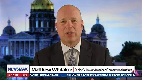 Matt Whitaker on Wake Up America - NewsmaxTV 04.23.2024