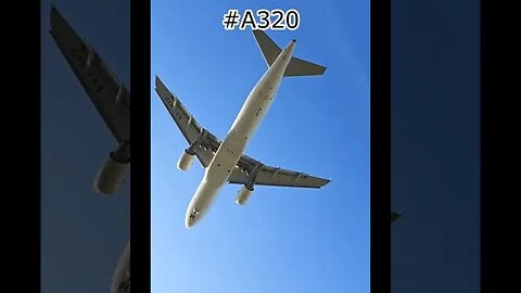 Just Saw Amazing #A320 Descending Glide Slope Over My Head #Aviation #Fly #AeroArduino