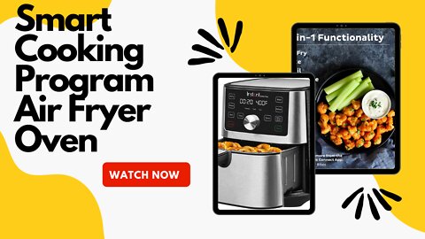 Smart Cooking Program Air Fryer Oven