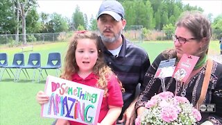 5-year-old honored for saving her grandmother