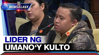 Lider ng umano'y kulto sa Surigao del Norte, sumalang sa imbestigasyon sa Senado