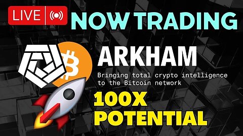 ARKHAM crypto listing live on Binance & MEXC | Make 100X with ARKM Coin. Details!
