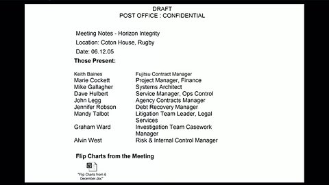 Post Office Hearing : Horizon 10/05/2024