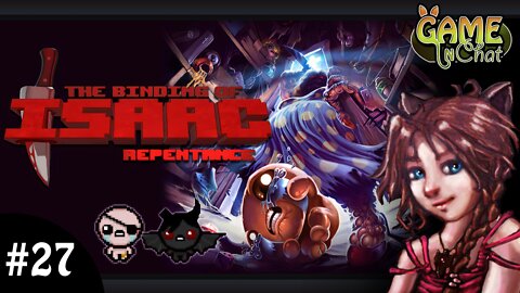 Binding of Isaac, Repentance #27 Lill 🤗 Cain Run, with Caustic Ascarite