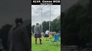 ALVA Highland Games 2023 Weight over the Bar Ground Record by Vladislav Tuláček