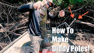 How To Make Diddy Poles (Bank Poles) || Cheapest and Easiest Way!