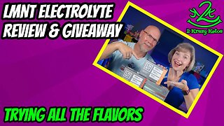 Trying all the flavors from LMNT | LMNT electrolyte review & giveaway