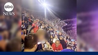 Violent confrontations play out among fans at football stadiums across the country GMA