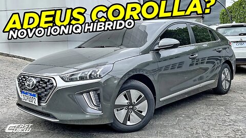 NOVO HYUNDAI IONIQ 2022 FAZ 18,9 KM/L POR LITRO E CUSTA R$3.999 MENSAIS! MELHOR QUE COROLLA HÍBRIDO?