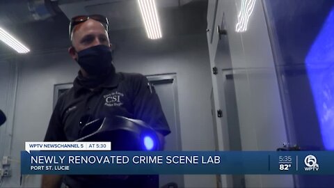 Port St. Lucie crime lab receives $160K renovation