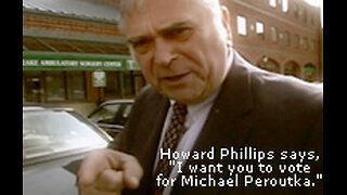 Howard Phillips Wants You! - To Vote Michael Peroutka For President (March 18, 2004)