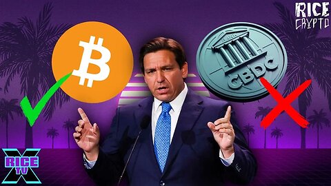 DeSantis To BAN Central Bank Digital Currencies #CBDC