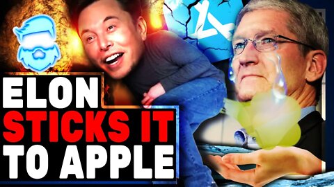 Elon Musk Just Rolled Up To Apple As Media & Politicians FREAK OUT Over Free Speech On Twitter