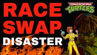 RACE SWAP DISASTER! TMNT Changes April O'Neil & James Gunn Race Swaps Major Guardians 3 Character!