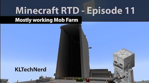 Minecraft RTD Episode 11 - Mostly Working Mob Farm