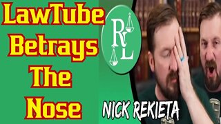 Law Tube BETRAYS Nick Rekieta of Rekieta Law! Sides With YouTube After Suspension