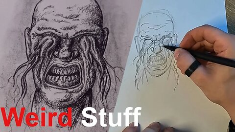 How to Draw Weird Stuff | a Tutorial in Pen and Ink