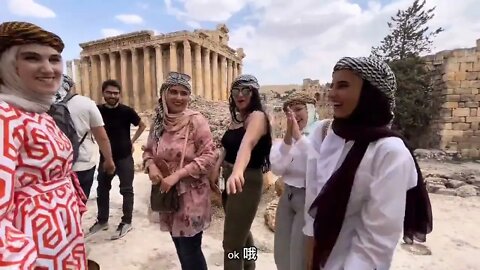 The best preserved temple of the Sun in ancient Rome, Baalbek.