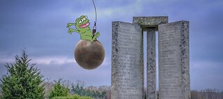 Georgia Guidestones Down 🤣🤣🤣