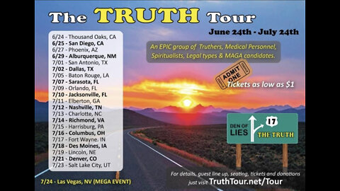 THE TRUTH TOUR - COMING TO A CITY NEAR YOU