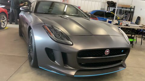 Tulsa Auto Wraps | White Glove Auto | F Type Vinyl