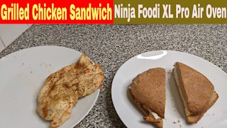 Grilled Chicken Sandwich Air Fryer Oven Recipe