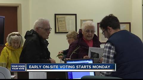 EARLY ON SITE VOTING VOSOT