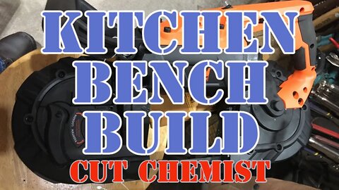 Kitchen Bench Build - Becoming a Cut Chemist - Oak I love Oak - Cutting the Board