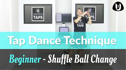 Shuffle Ball Change - 1 Minute of Tap Technique