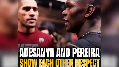 UFC287 Backstage Footage: Alex Pereira Confronts UFC Middleweight Champion Israel Adesanya