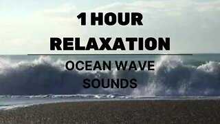 Ocean Waves Sounds - Calming waves crash in Natural Environment | Nature ambience