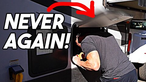 RV Renovation 🔴 That Freaking RV Baggage Door Catch!