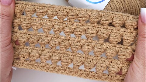 How to crochet perfect puff stitch for blanket