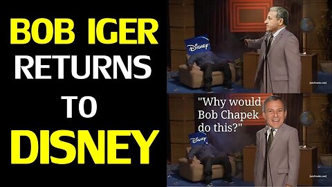 Bob Iger returns to make Disney, Marvel and Star Wars even more woke!!!
