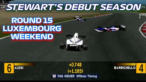 Stewart's Debut Season | Round 15: Luxembourg Grand Prix Full Weekend | Formula 1 '97 (PS1)