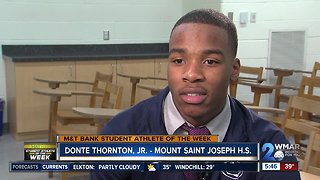 Student Athlete of the Week - Donte Thornton, Jr.