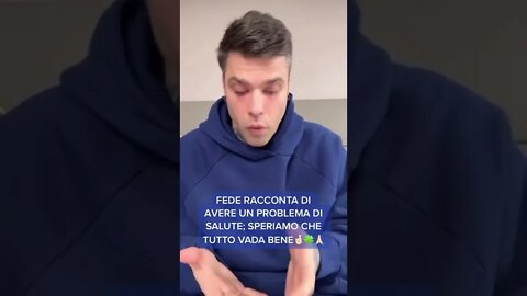 FEDEZ RACCONTA IL SUO PROBLEMA DI SALUTE 🤞🏻