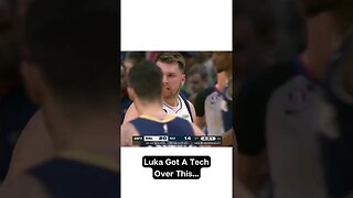 Luka Got A Technical Foul Over This...