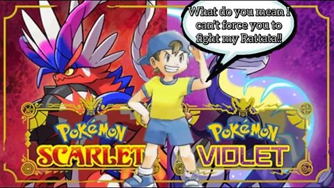 NO forced TRAINER BATTELS in Scarlet and Violet