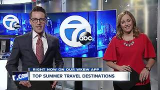 Top summer travel destinations