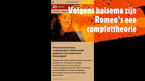 Volgens Femke Halsema zijn Romeo's een complottheorie (22-01-21)