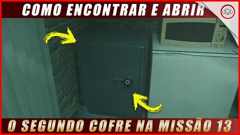 Call of Duty Modern Warfare 2, A localização do código do cofre no Cap 13 exército de um homem só