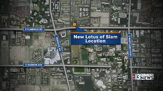 Lotus of Siam reopens Sunday