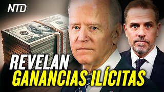 Registros Bancarios Exponen Pagos Mensuales de Hunter Biden a Joe Biden | NTD NOTICIAS