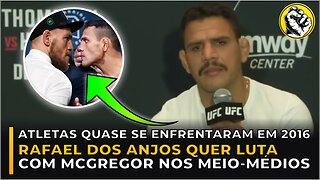 RAFAEL DOS ANJOS VOLTA A MIRAR EM LUTA COM MCGREGOR!