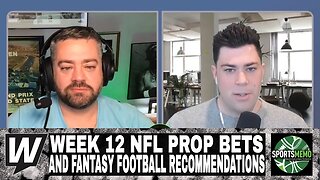 Week 12 NFL Prop Bets and Fantasy Football Recommendations | Prop It Up for November 25