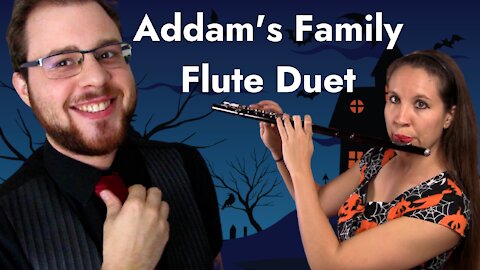 Addam's Family Flute Duet | Addam's Family Flute Cover